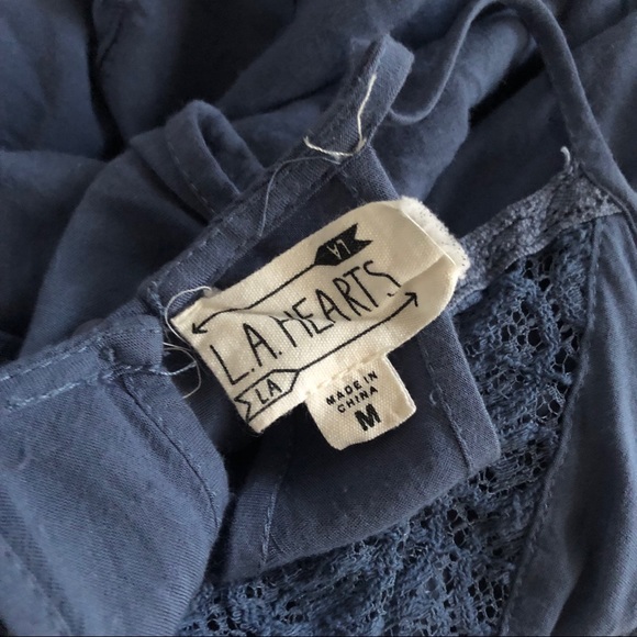 BLUE BOHO CAMISOLE - Picture 4 of 4